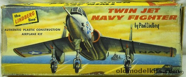 Lindberg 1/48 F7U Cutlass - Cellovision Issue, 556-98 plastic model kit